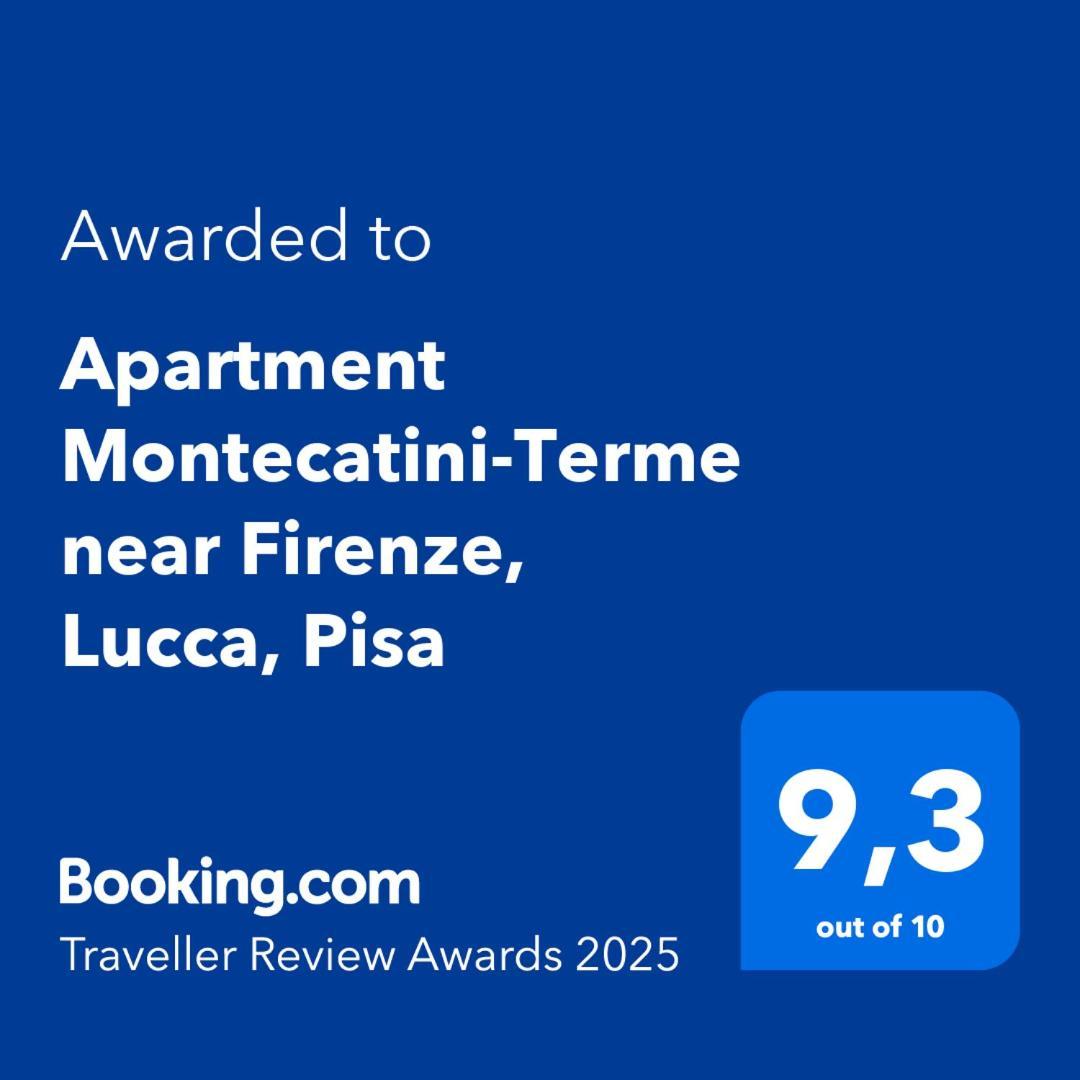Apartment Montecatini-Terme Near Firenze, Lucca, Pisa מראה חיצוני תמונה